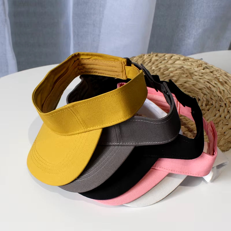 Summer Hat Kids Travel Beach Sun Cap Outdoor Sports Sun Protection Visor Hats for Girls Boys