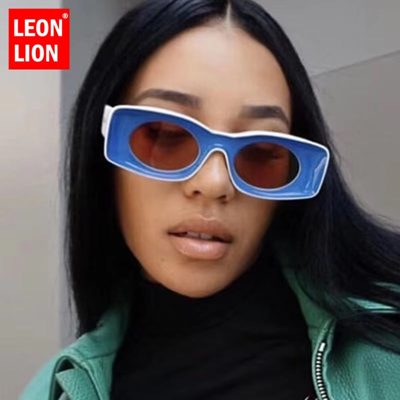 2023 Punk Square Sunglasses Women Luxury Brand Vintage Sunglasses Women Brand Glasses Women Fashion Gafas De Sol Mujer